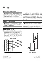 Preview for 2 page of Bell and Gossett DB-3/4 Installation, Operation & Service Instructions