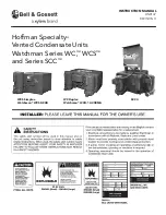 Preview for 1 page of Bell and Gossett Hoffman Specialty SCC4 Instruction Manual