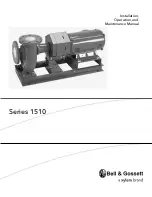 Bell and Gossett Series 1510 Installation, Operation And Maintenance Manual preview