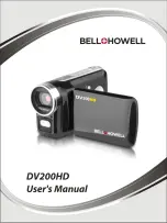 Bell and Howell DV200HD User Manual preview