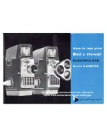 Bell and Howell Electric Eye 8mm Camera How To Use Manual preview