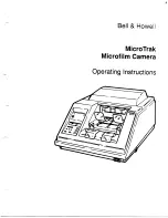 Предварительный просмотр 1 страницы Bell and Howell MicroTrack Operating Instructions Manual