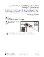 Preview for 109 page of Bell and Howell Truper 3600 Operator'S Manual