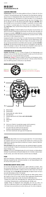 Предварительный просмотр 4 страницы Bell & Ross BR 05 GMT Quick Start Manual