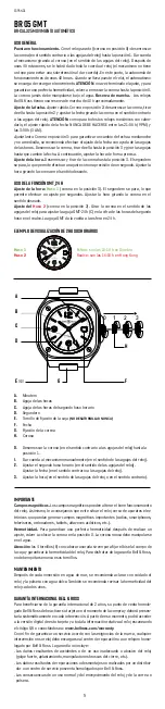 Предварительный просмотр 5 страницы Bell & Ross BR 05 GMT Quick Start Manual