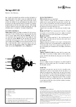 Предварительный просмотр 2 страницы Bell & Ross Vintage BR 123 Technical Notes