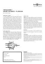 Предварительный просмотр 3 страницы Bell & Ross Vintage WW1 Technical Notes