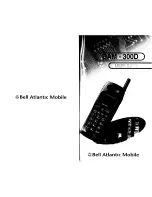 Bell Atlantic Mobile BAM-300D User Manual preview