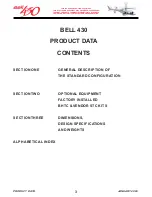 Preview for 3 page of BELL HELICOPTER BELL 430 Product Data