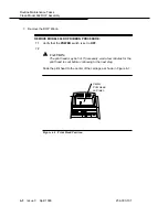 Предварительный просмотр 68 страницы BELL LABS INNOVATIONS Lucent Technologies 3B21D Routine Maintenance Tasks