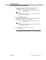 Preview for 175 page of BELL LABS INNOVATIONS Lucent Technologies 3B21D Routine Maintenance Tasks