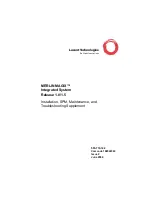 Preview for 1 page of BELL LABS INNOVATIONS Lucent Technologies MERLIN MAGIX Installation, Spm, Maintenance, And Troubleshooting Supplement