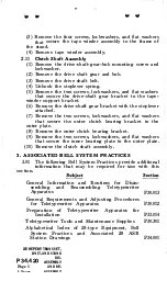 Preview for 5 page of Bell System Practices 28 Disassembly And Reassembly