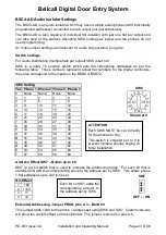 Preview for 23 page of Bell System Bellcall Installation & Operation Manual