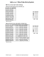 Предварительный просмотр 16 страницы Bell System Bellissimo BS Installation & Operation Manual