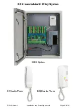 Предварительный просмотр 2 страницы Bell System BSX Installation & Operation Manual