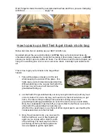 Preview for 3 page of Bell Tent Deluxe Manual