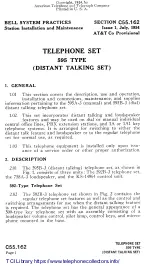 Preview for 1 page of Bell 595 Series Installation And Maintenance Manual