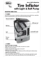 Предварительный просмотр 1 страницы Bell 80137-8 Operating Instructions