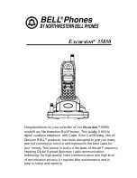 Preview for 1 page of Bell Excursion 35850 Instructions Manual