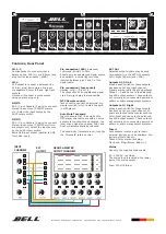 Предварительный просмотр 6 страницы Bell ZX1024M Manual