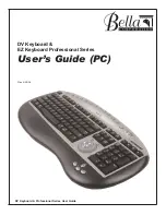 Предварительный просмотр 1 страницы Bella Corporation DV Professional Series User Manual