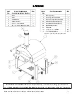 Предварительный просмотр 5 страницы Bella Outdoor Living Grande Series Operation And Owner'S Manual