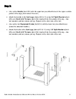 Предварительный просмотр 8 страницы Bella Outdoor Living Grande Series Operation And Owner'S Manual