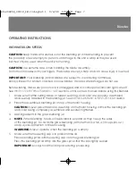 Preview for 8 page of Bella Professional Bella Professional 90018 Instruction Manual