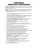 Предварительный просмотр 4 страницы Bella 13809 Instruction Manual