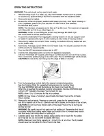 Предварительный просмотр 8 страницы Bella 13809 Instruction Manual