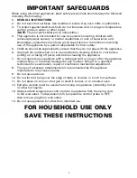 Предварительный просмотр 4 страницы Bella 13820 Instruction Manual