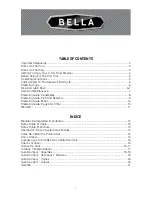 Preview for 3 page of Bella 13875 Instruction Manual