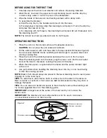 Preview for 7 page of Bella 13875 Instruction Manual