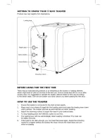 Предварительный просмотр 5 страницы Bella 14087 User Manual