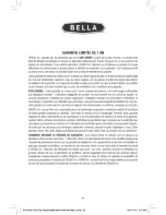 Preview for 24 page of Bella 5Qt. Programmable Slow Cooker Instruction Manual