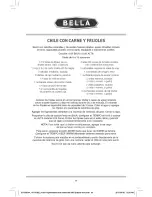 Preview for 32 page of Bella 6 QT. Programmable Slow Cooker with Bonus Dipper Instruction Manual & Recipe Manual