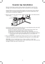 Предварительный просмотр 10 страницы Bella BMO09APTRDA Instruction Manual