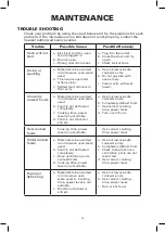 Предварительный просмотр 16 страницы Bella BMO09APTRDA Instruction Manual