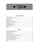 Preview for 2 page of Bella CaKepop Instruction Manual