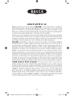 Preview for 23 page of Bella Fondue Fountain Instruction Manual & Recipe Manual