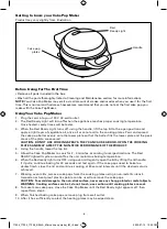 Preview for 6 page of Bella MINI CAKE POP MAKER Instruction Manual And Recipe Manual