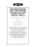 Preview for 37 page of Bella MINI CUPCAKE MAKER Instruction Manual & Recipe Manual