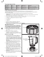 Предварительный просмотр 9 страницы Bella ROCKET EXTRACT PRO PLUS Instruction Manual