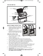 Предварительный просмотр 5 страницы Bella SO-307812 Instruction Manual