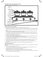 Preview for 6 page of Bella TRIPLE SLOW COOKER AND SERVER Instruction Manual