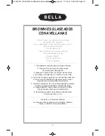 Preview for 53 page of Bella ULTIMATE BROWNIE MAKER Instruction Manual