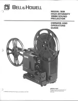 Bell&Howell 1568 Owner'S Manual preview