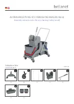 bellanet Eco Cleaning Trolley Small Assembly Instructions preview