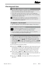 Предварительный просмотр 14 страницы Bellarom 277057 Operating Instructions Manual